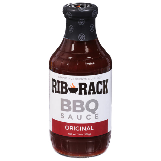 Rib Rack Sauce Barbeque Original 19 oz (Pack Of 6)