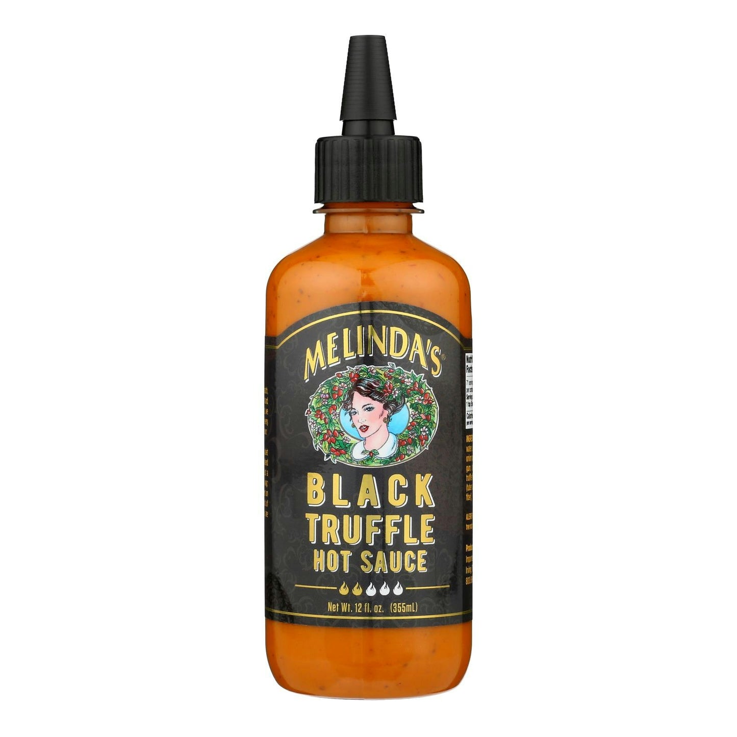 Melinda's - Sauce Black Truffle Hot 12 fl. oz (Pack of 6)
