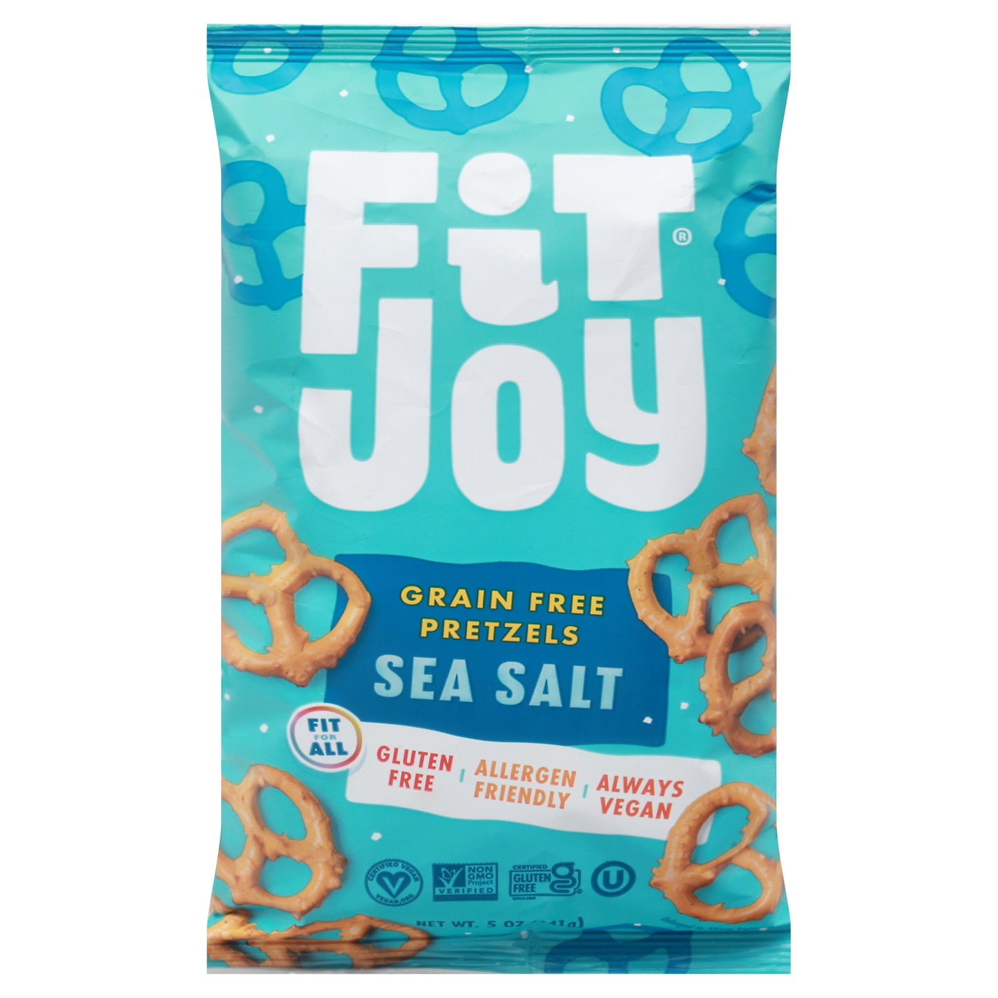 Fitjoy Grainfree Salt Pretzel Twist 5 oz (Pack Of 12)