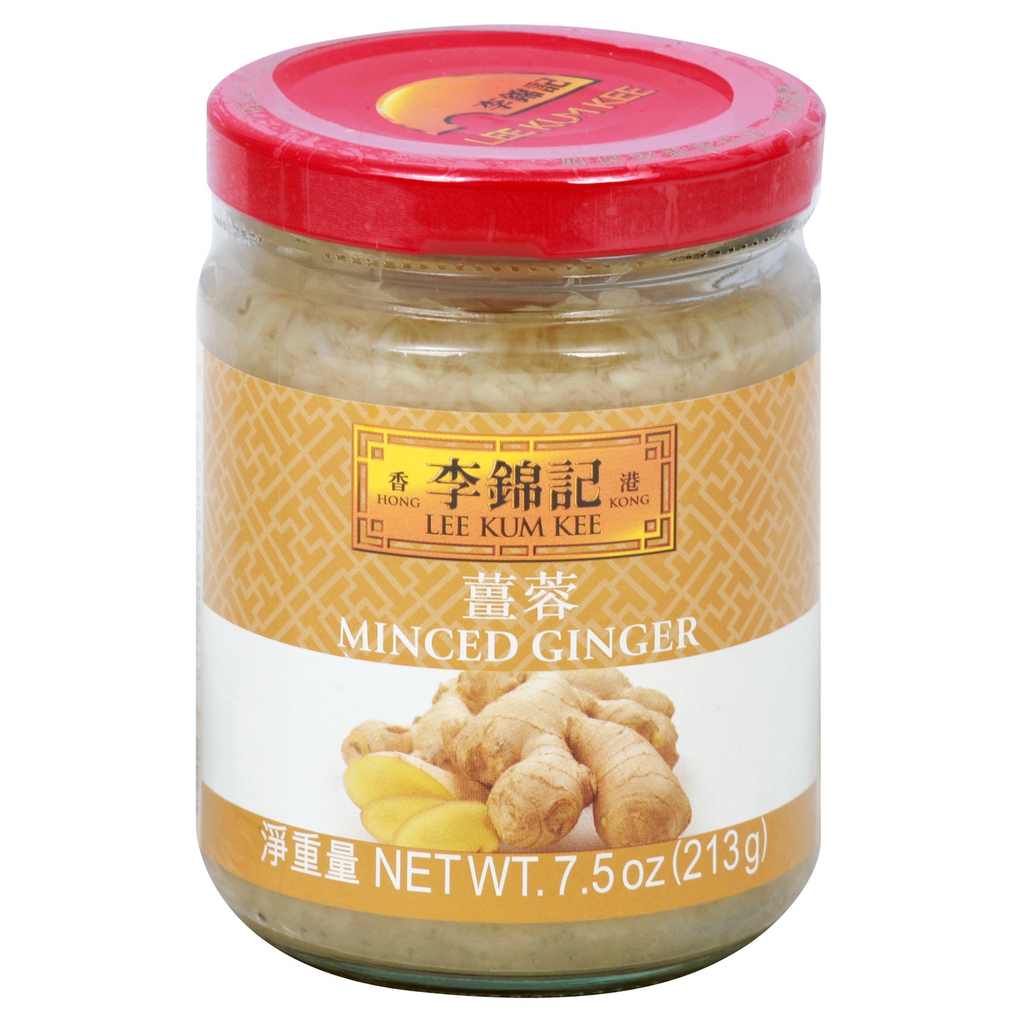 Lee Kum Kee Ginger Minced 7.5 Oz (Pack Of 12)
