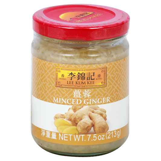 Lee Kum Kee Ginger Minced 7.5 Oz (Pack Of 12)