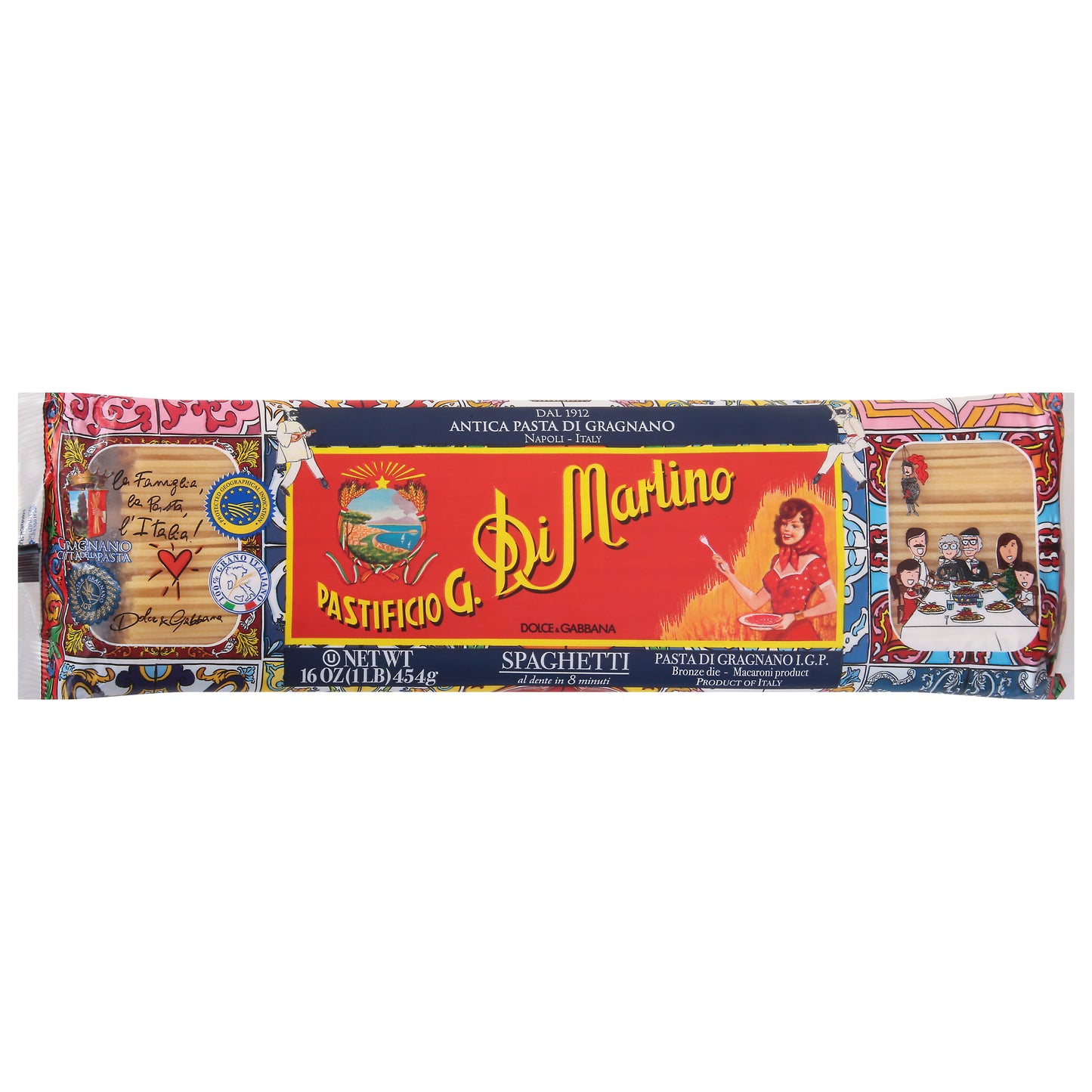 Di Martino Pasta Spaghetti 1 Lb (Pack Of 20)