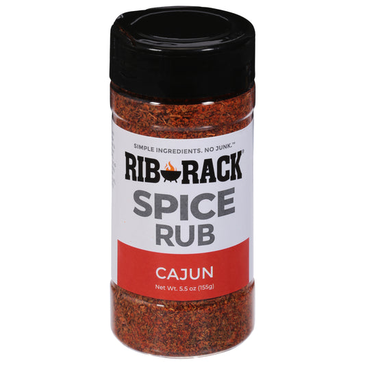 Rib Rack Seasoning Rub Cajun 5.5 oz (Pack Of 6)