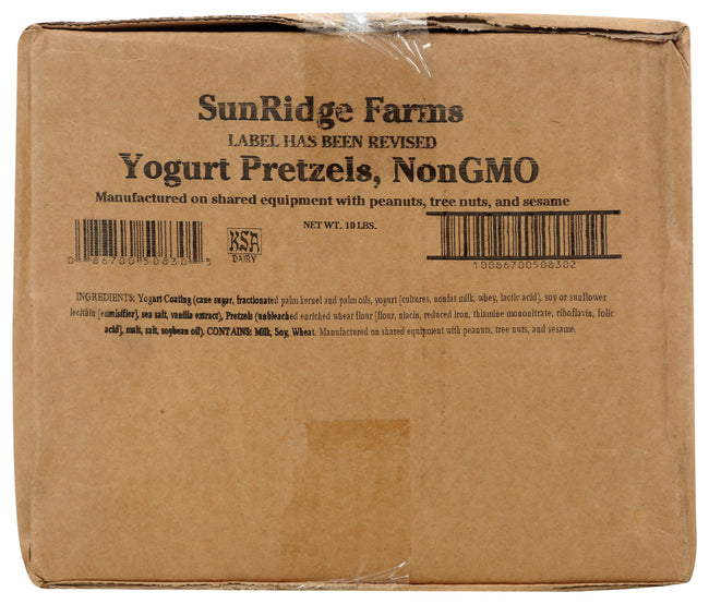 Sunridge Farm EB Pretzel Yogurt 10 Lb