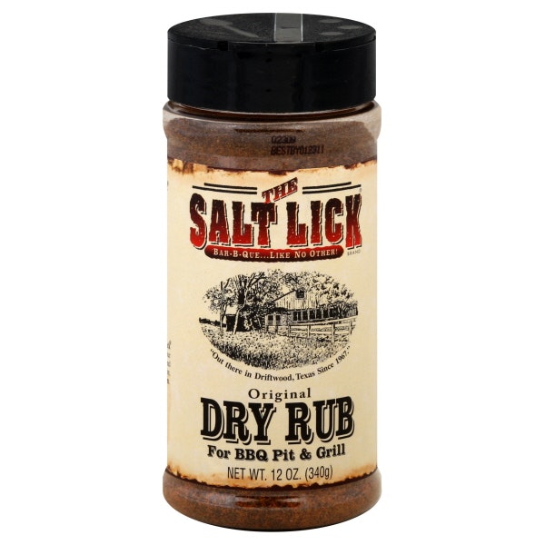 Salt Lick Rub Dry 12 Oz (Pack of 6)