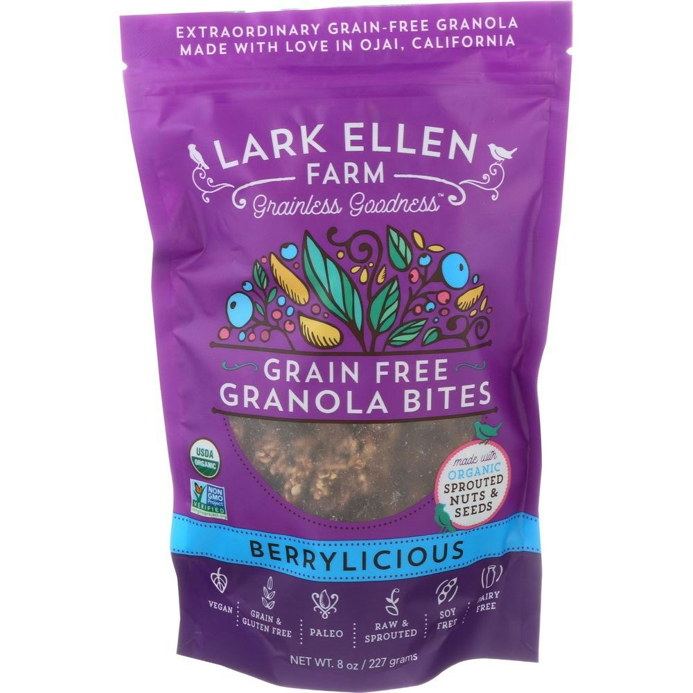 Lark Ellen Farm Berrylicious Granola Bites 8 Oz Pack of 6