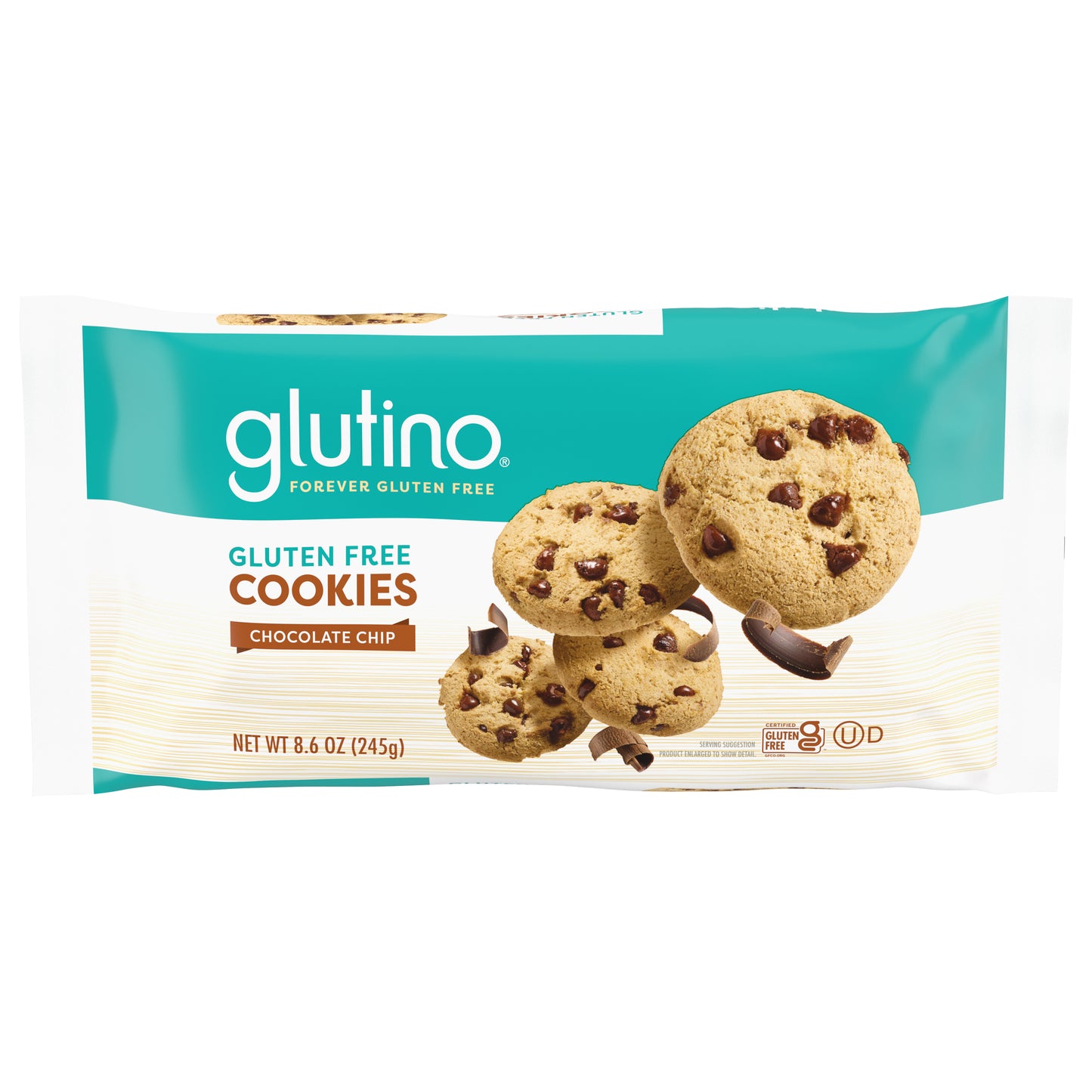 Glutino Cookie Chocolate Chip 8.6 oz (Pack Of 12)