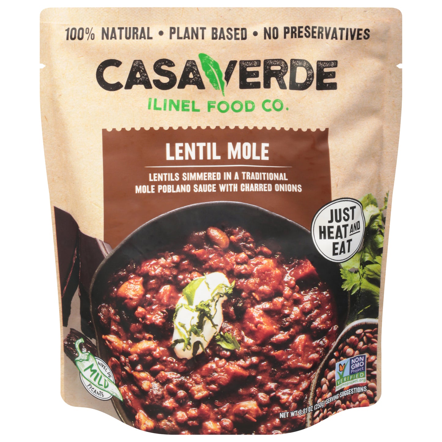 Casa Verde Lentil Mole 8.81 Oz (Pack Of 6)