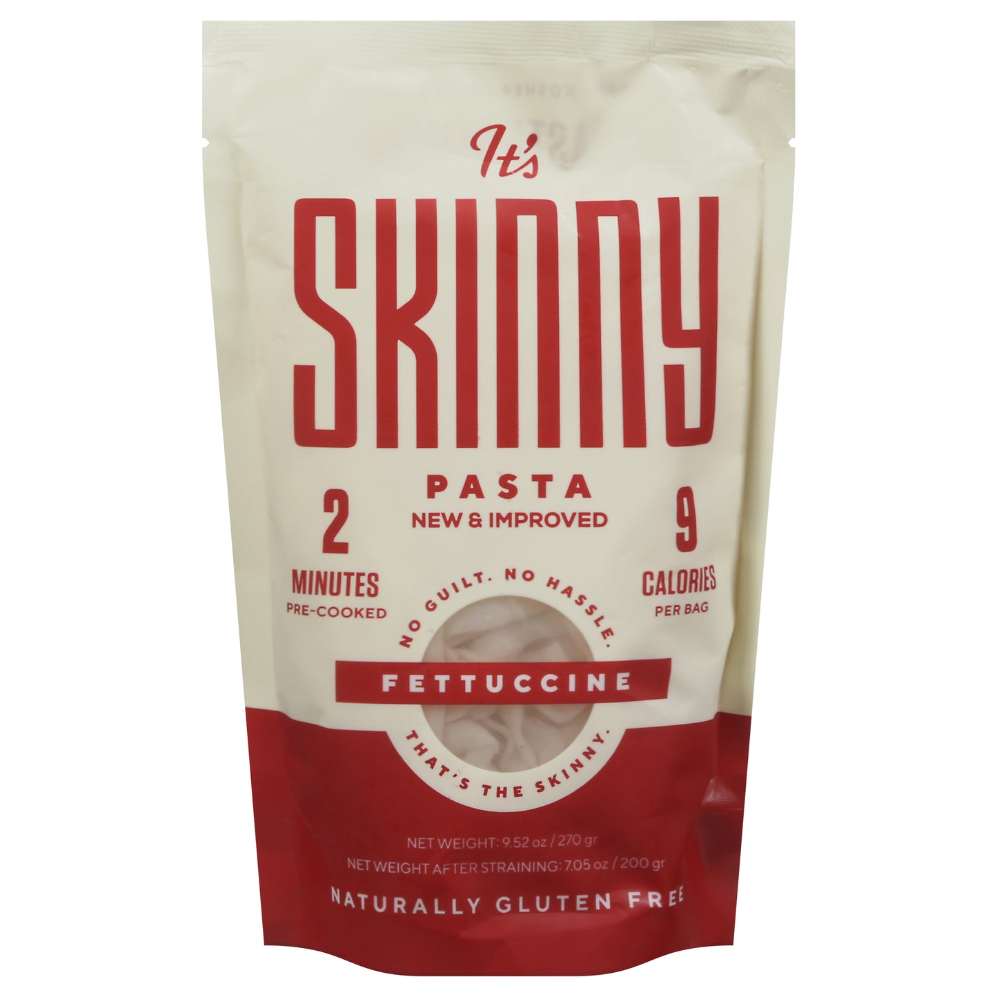 Its Skinny Pasta Fettuccine 9.52 oz (Pack Of 6)