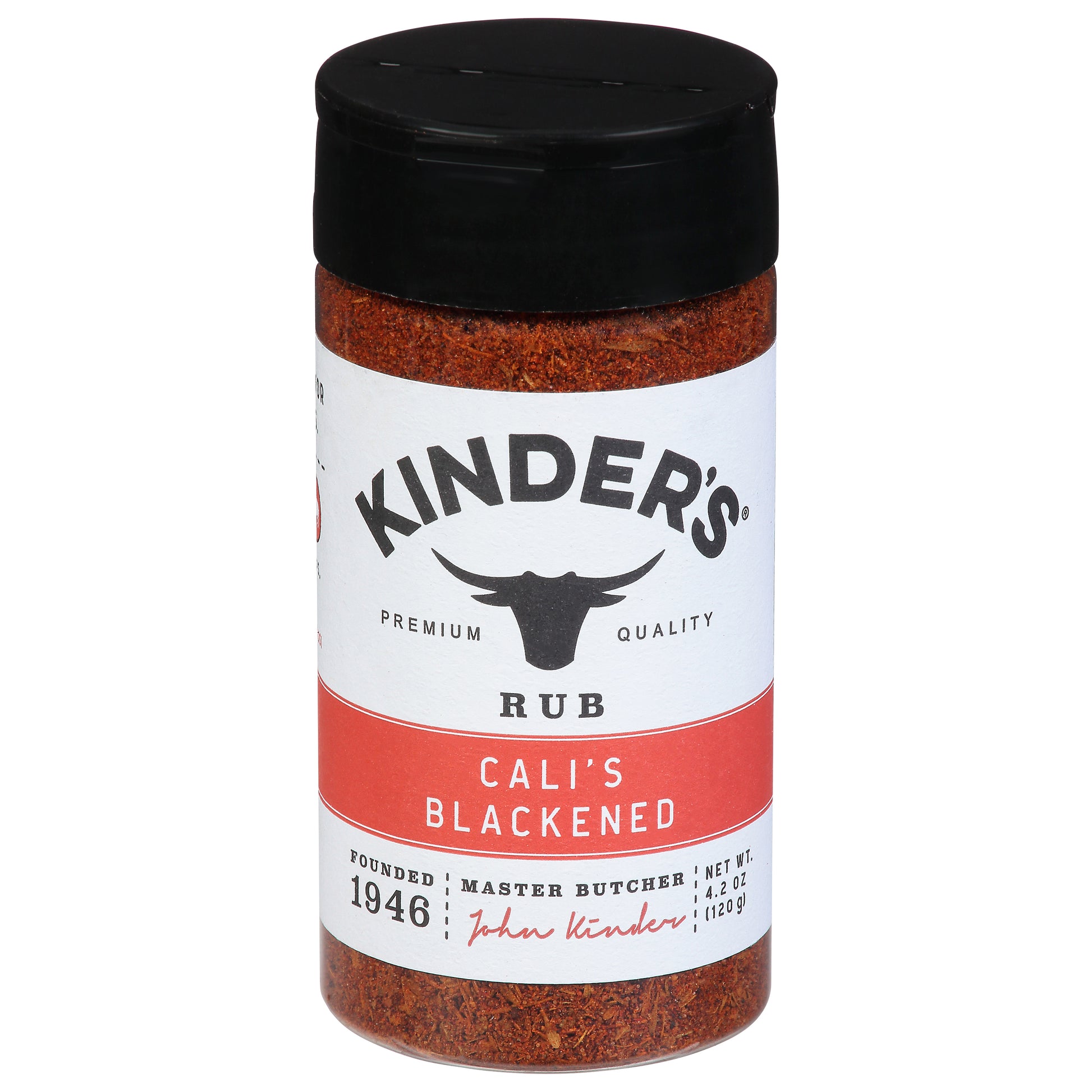 Kinders Rub Calis Blackened 4.2 oz (Pack Of 6)