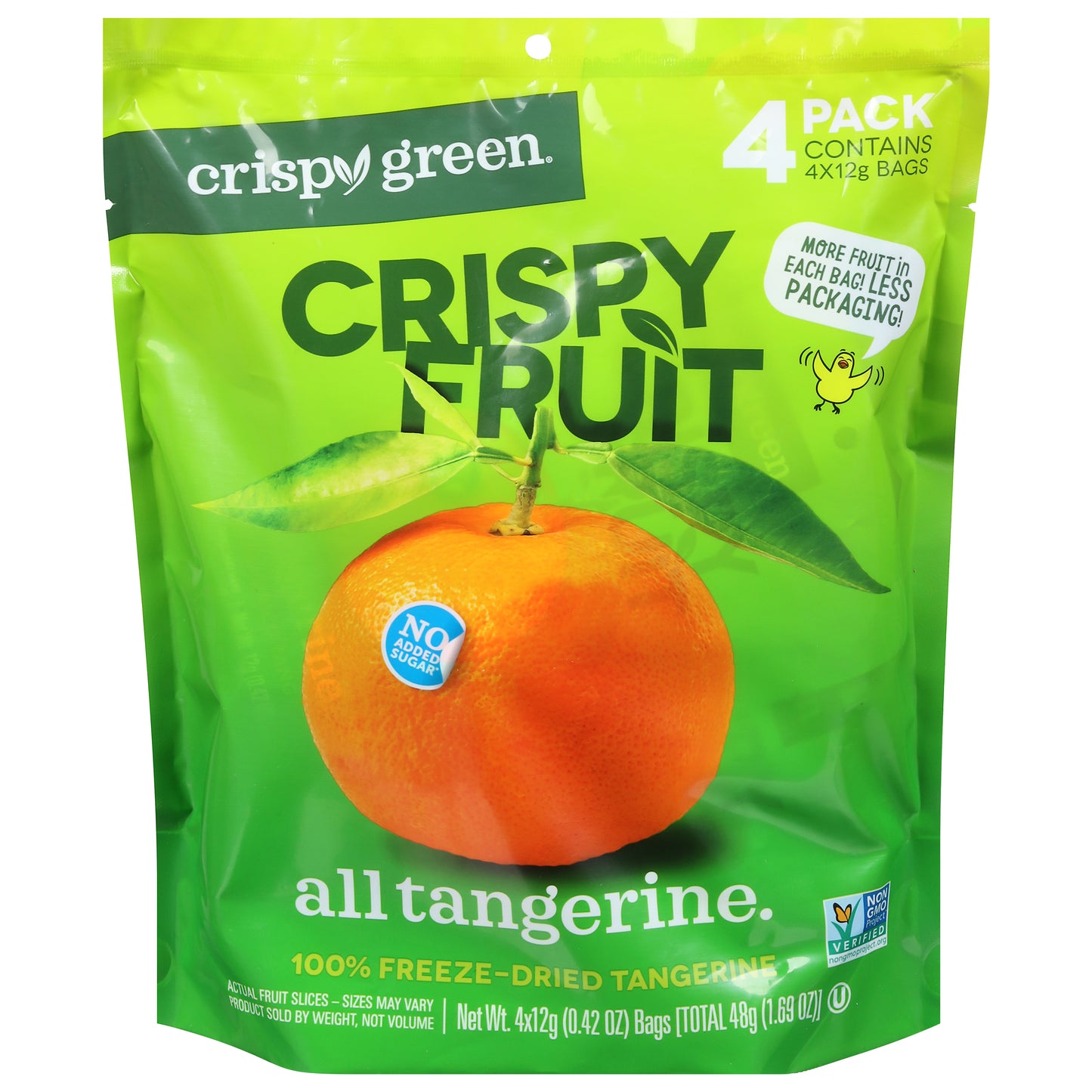 Crispy Green Tangerine Dried 1.69 oz (Pack Of 8)
