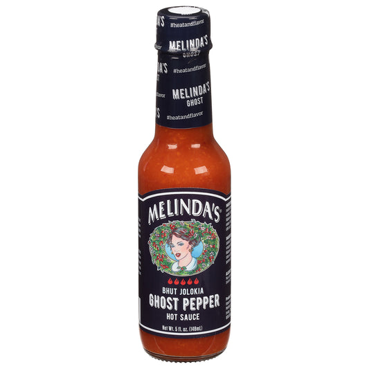 Melindas Hot Sauce Ghost Pepper 5 oz (Pack Of 12)