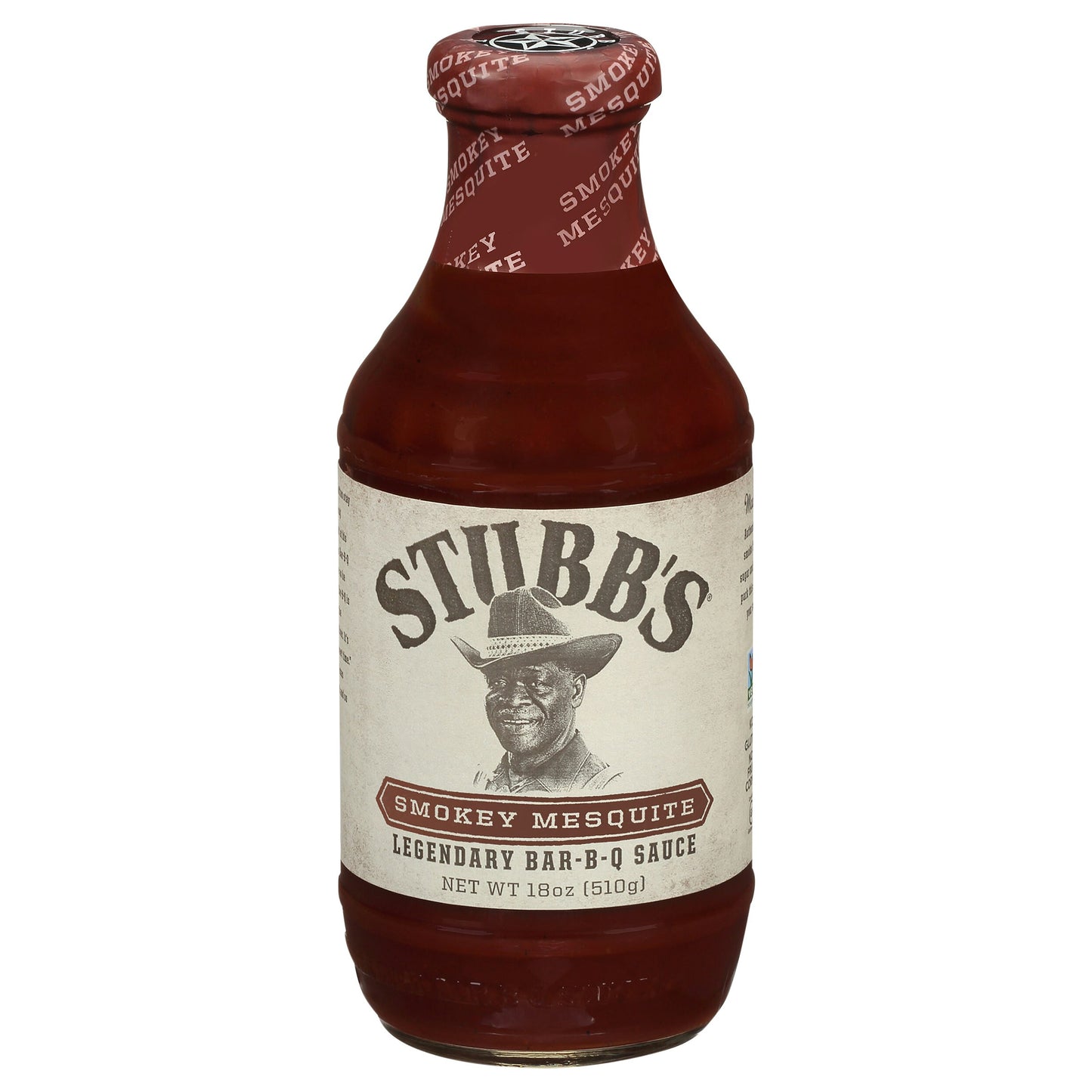 Stubbs Sauce Barbeque Smoky Mesquite 18 oz (Pack of 6)