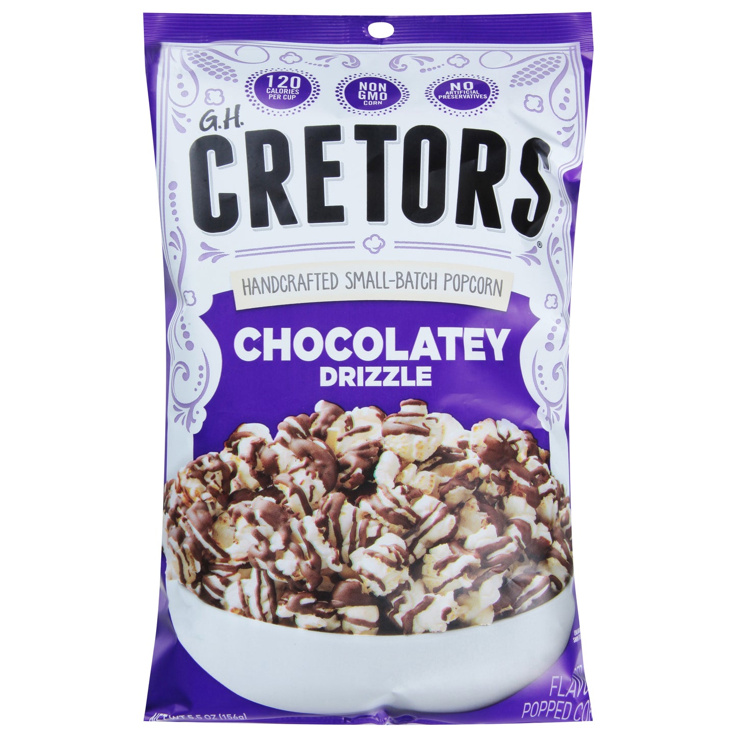 Gh Cretors Popcorn Chocolately Drizzle 5.5 oz (Pack Of 12)