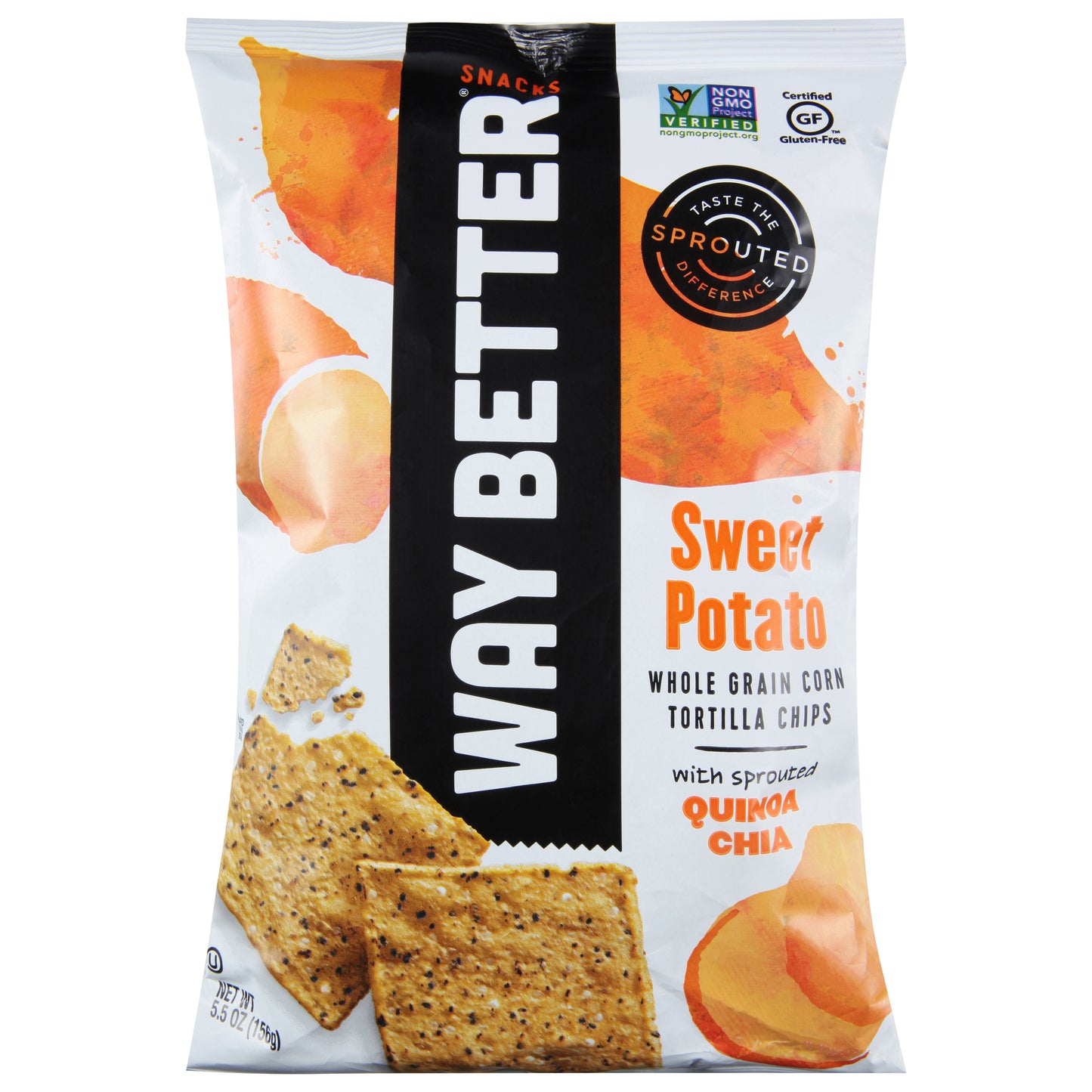 Way Better Snacks Chip Sweet Potato Simply 5.5 oz (Pack Of 12)