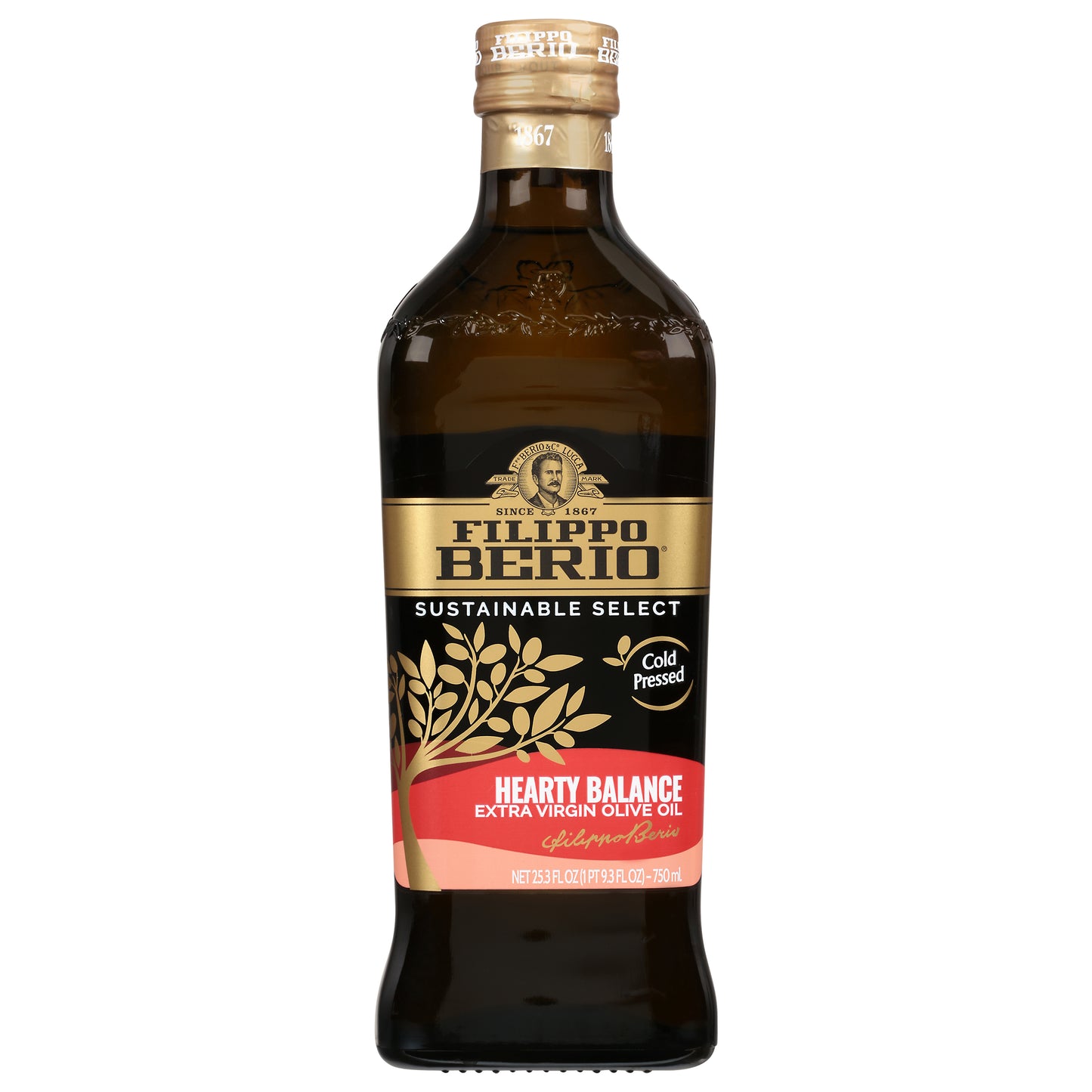Filippo Berio Oil Olive Oil Hearty Balance 25.3 Fl Oz (Pack Of 6)