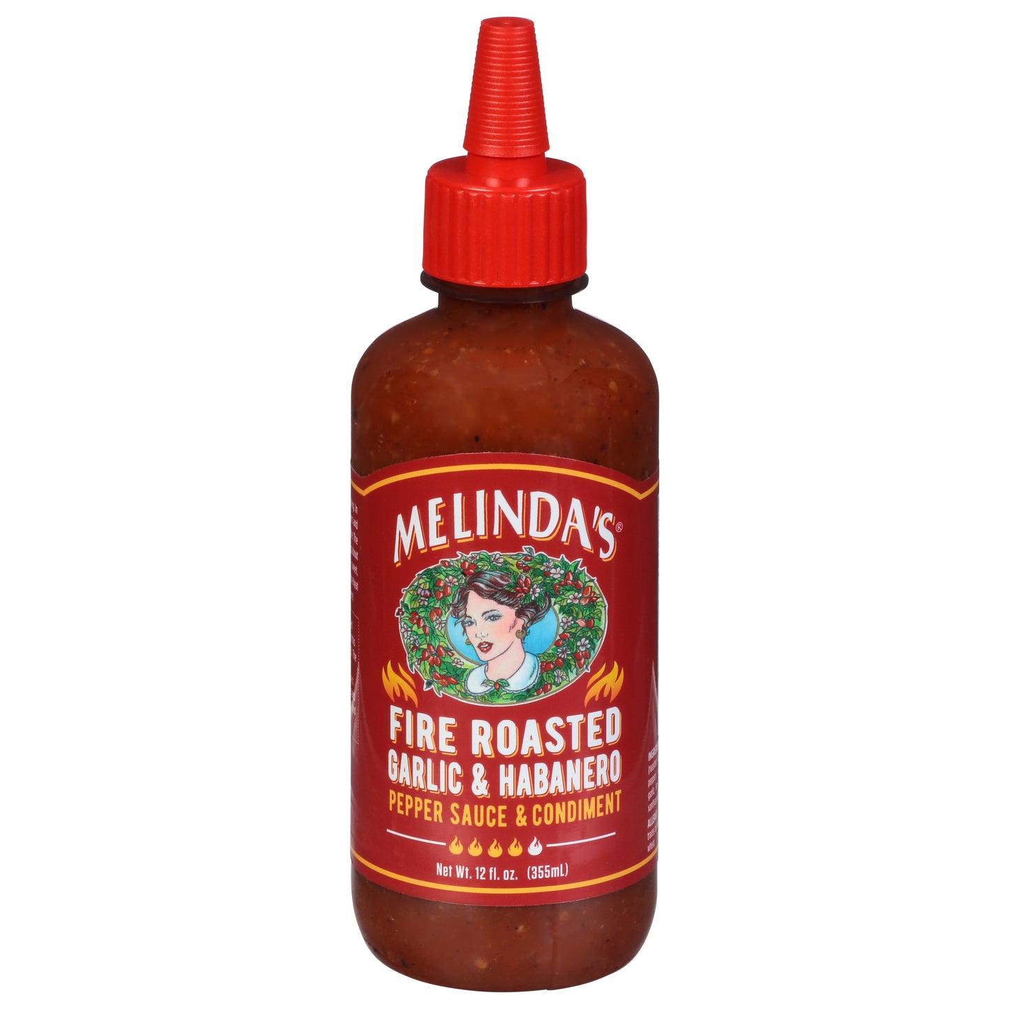 Melindas Garlic Sauce Fire Roasted Hab 12 oz (Pack Of 6)