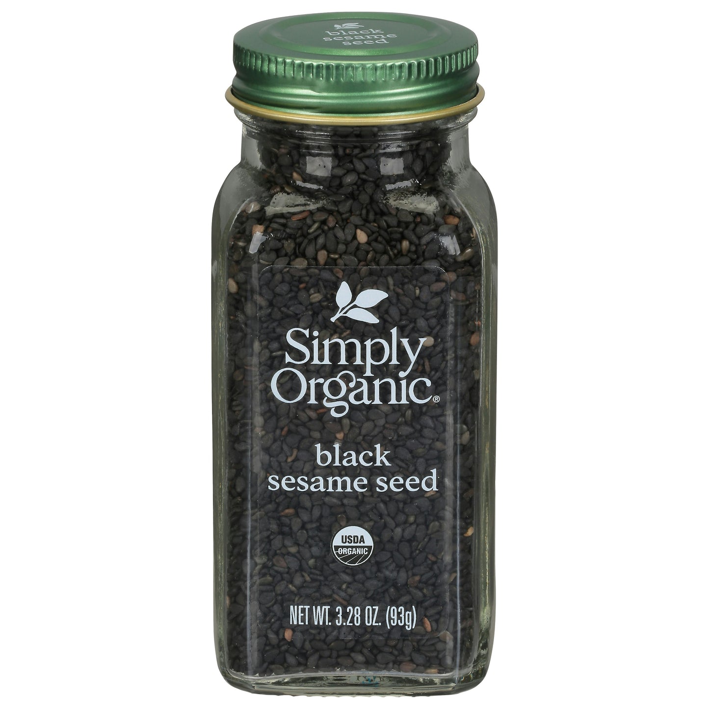 Simply Organic Seasoning Seeds Black Sesame 3.28 oz (Pack of 6)