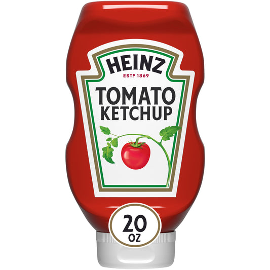 Heinz Ketchup Squeeze 20 Oz (Pack Of 12)