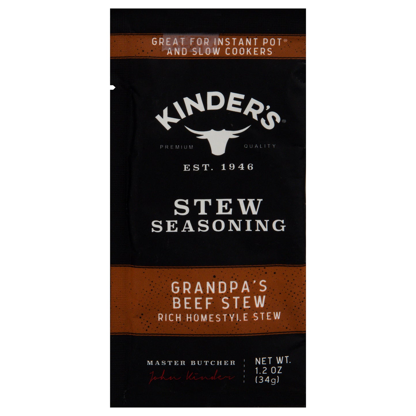 Kinders Seasoning Beef Stew 1.2 oz (Pack Of 15)