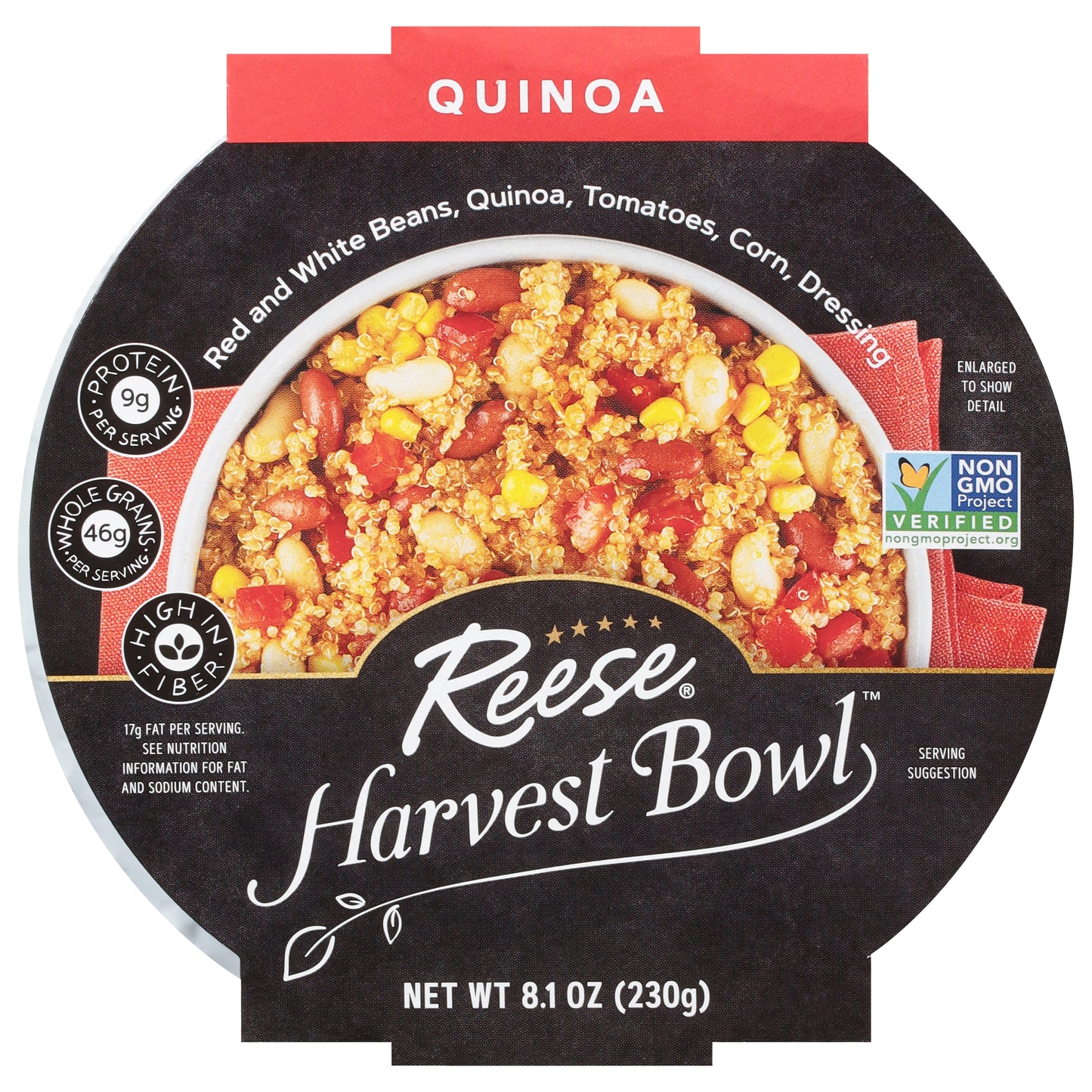 Reese Bowl Quinoa Harvest 8.1 oz (Pack Of 8)