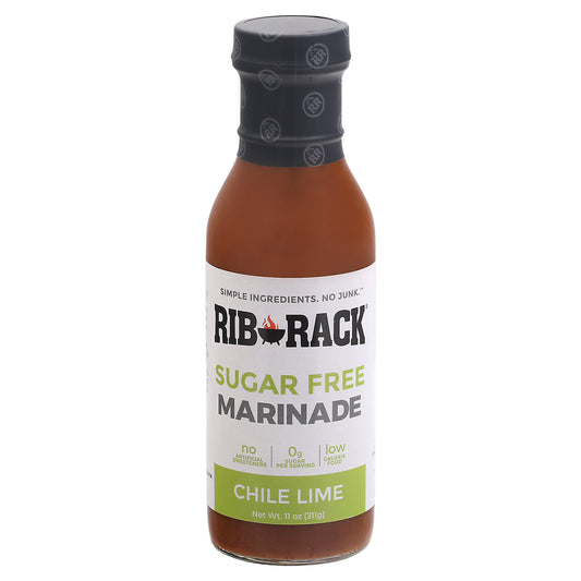 Rib Rack Marinade Chili Lime Sugar free 11 oz (Pack Of 6)