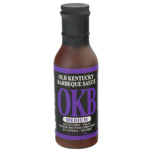The Okb Sauce Barbeque Medium 14 Oz (Pack Of 6)