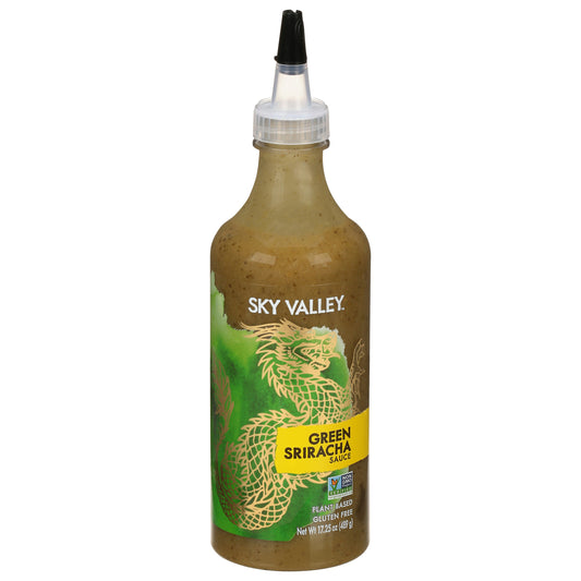 Sky Valley Sauce Green Sriracha 17.2 Oz (Pack of 6)