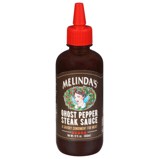 Melindas Sauce Ghost Pepper Steak 12 oz (Pack Of 6)