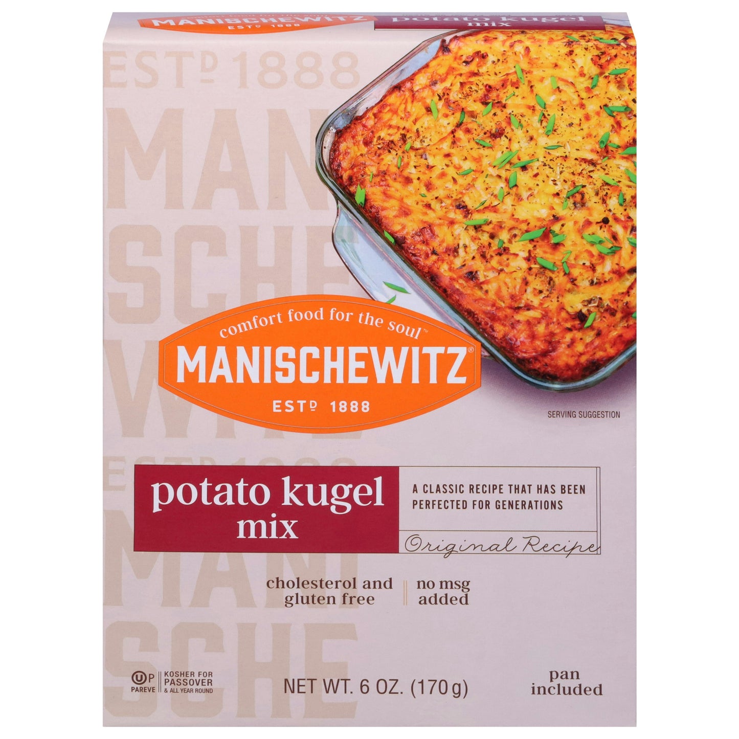 Manischewitz Mix Kugel Potato 6 Oz (Pack of 6)
