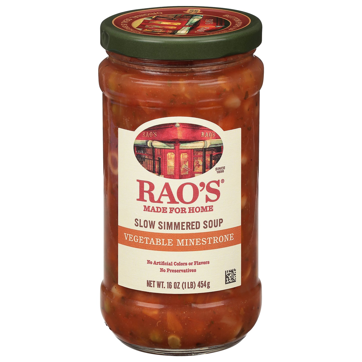 Raos Soup RTE Vegetable Minestrone 16 oz (Pack Of 6)