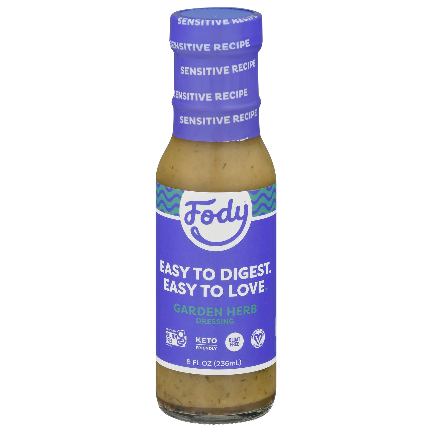 Fody Food Co Dressing Garden Herb 8 FO (Pack Of 6)