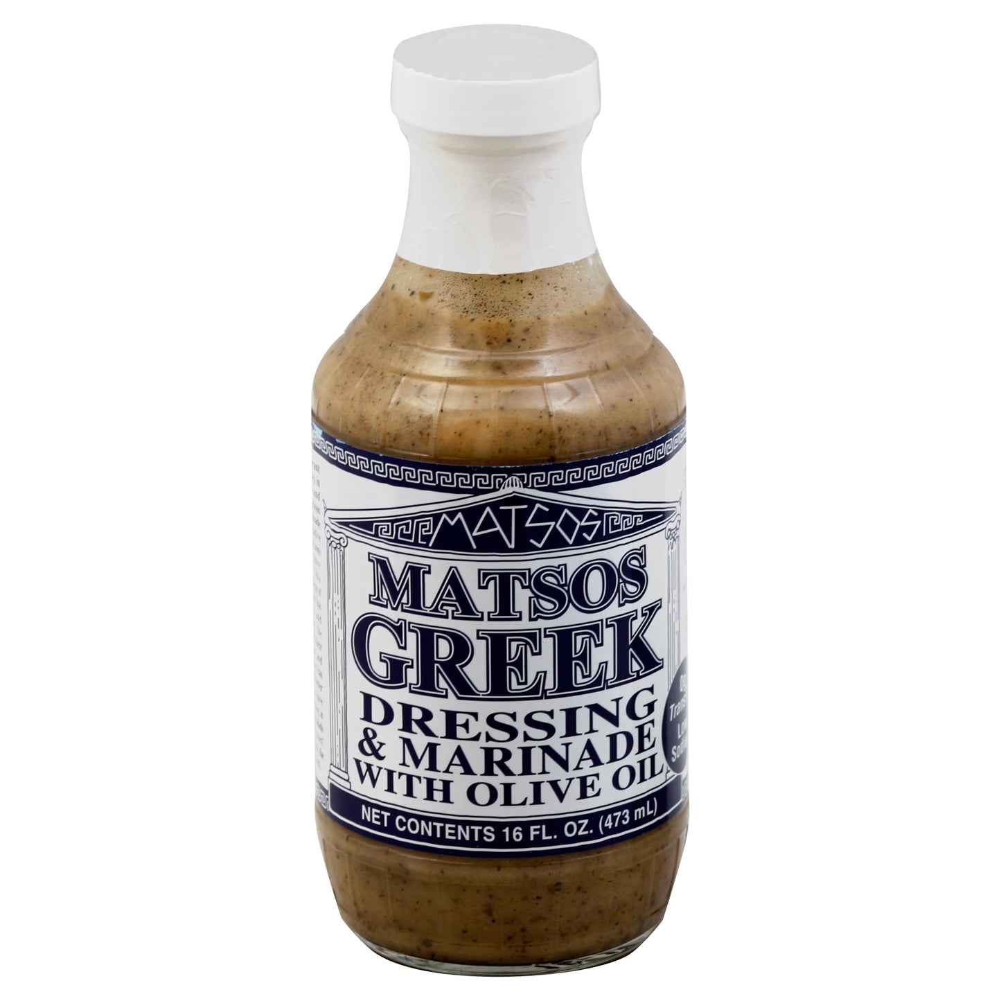 Matsos Dressing Greek 16 oz (Pack Of 6)