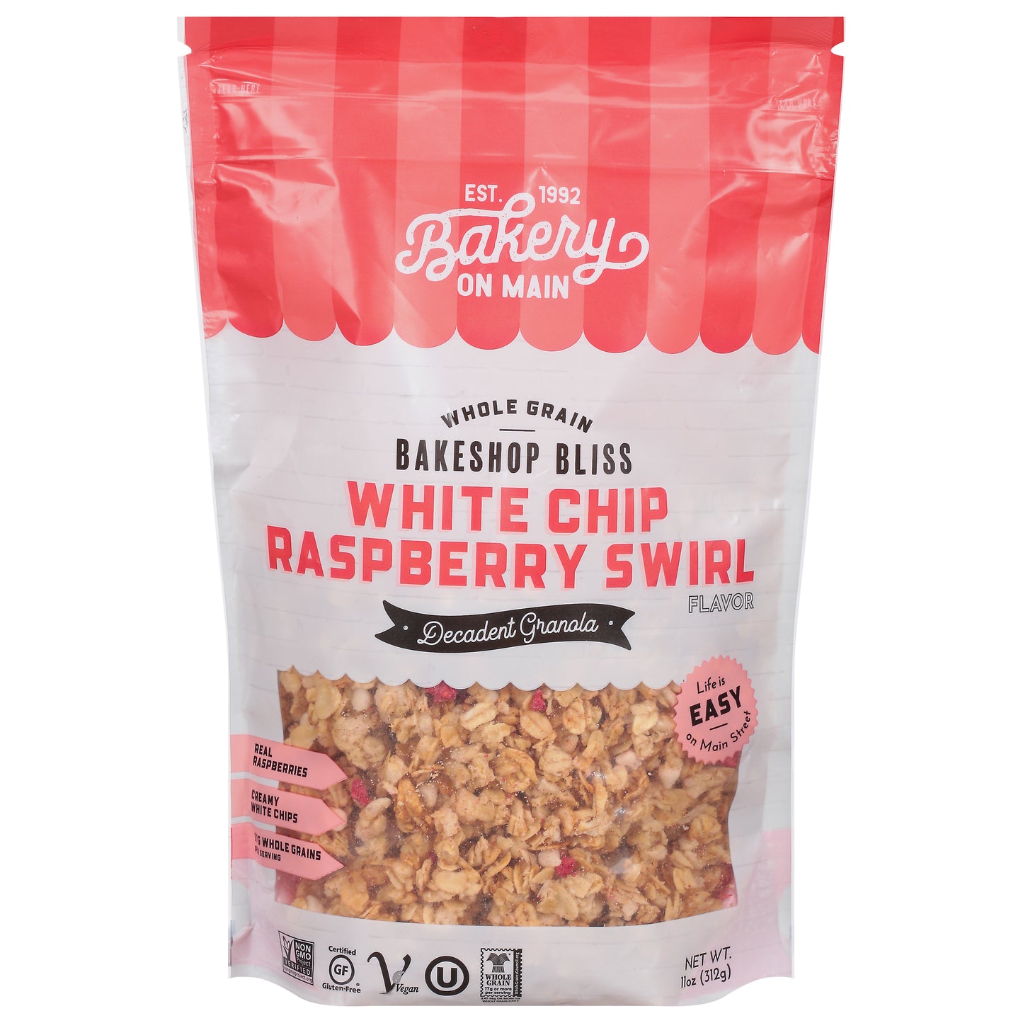 Bakery On Main Granola Rasp Chip Swirl 11 oz (Pack Of 6)
