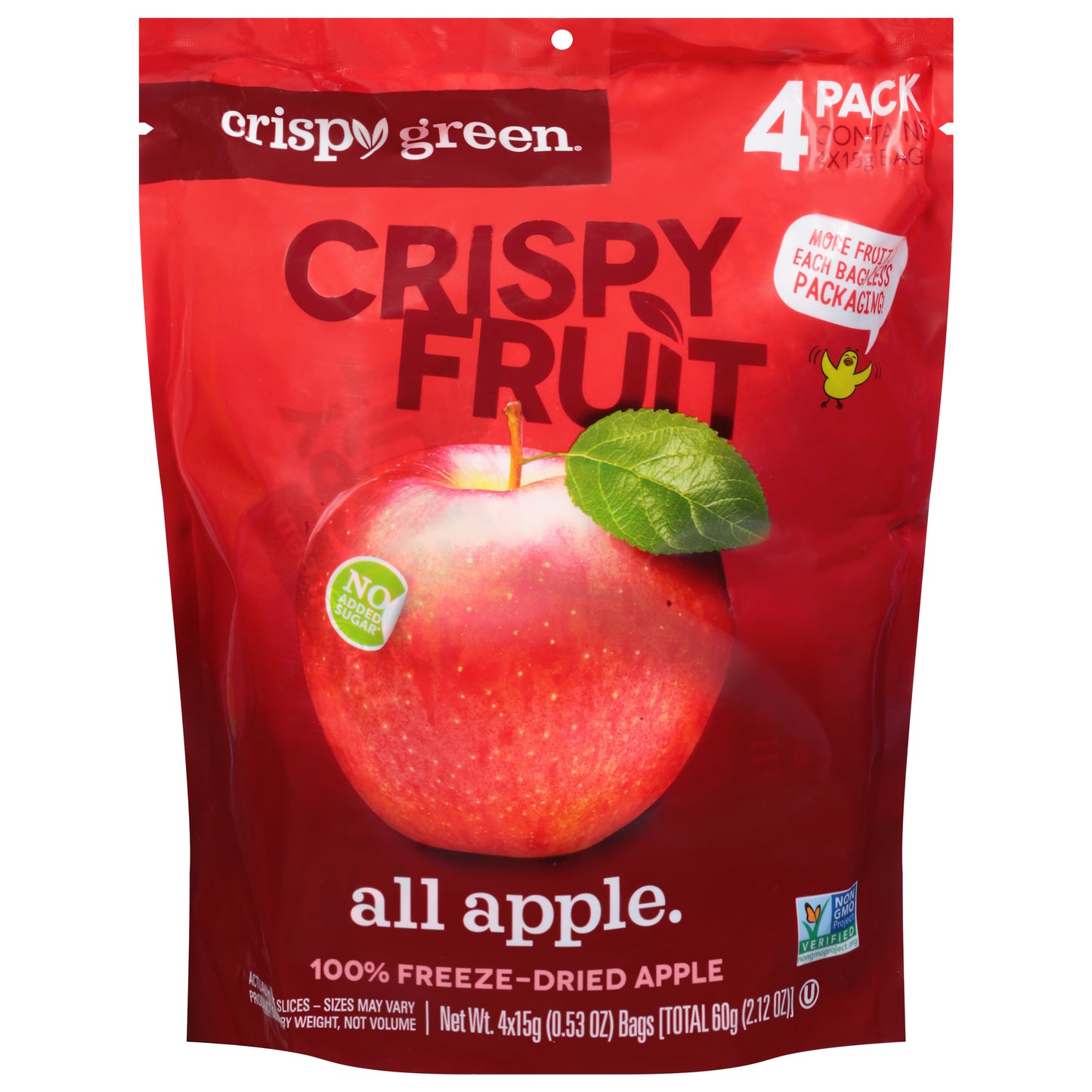 Crispy Green Apple Dried 2.12 oz (Pack Of 8)