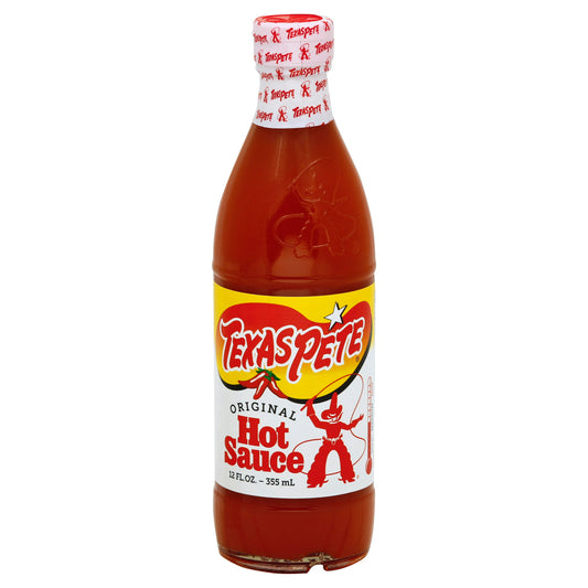 Texas Pete Sauce Hot 12 oz (Pack of 6)