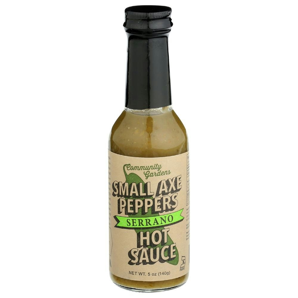 Small Axe Peppers Serrano Hot Sauce - 5 Ounce (Pack of 6)