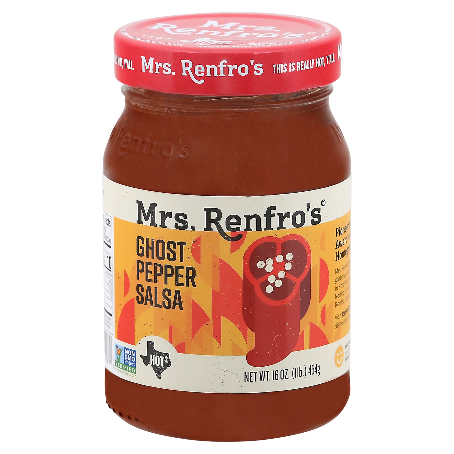 Mrs Renfro Salsa Ghost Pepper 16 oz (Pack Of 6)