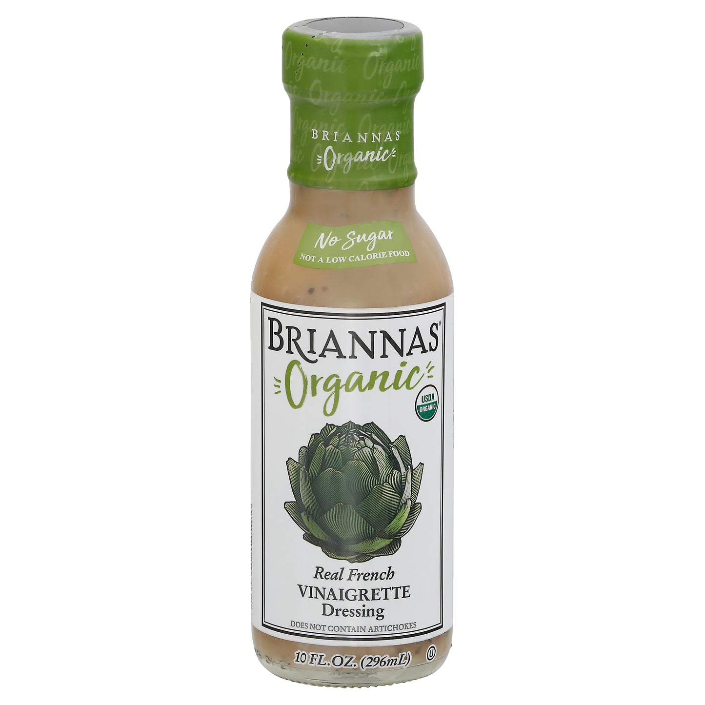 Briannas Dressing Frnch Vinaigrette Organic 10 oz (Pack Of 6)