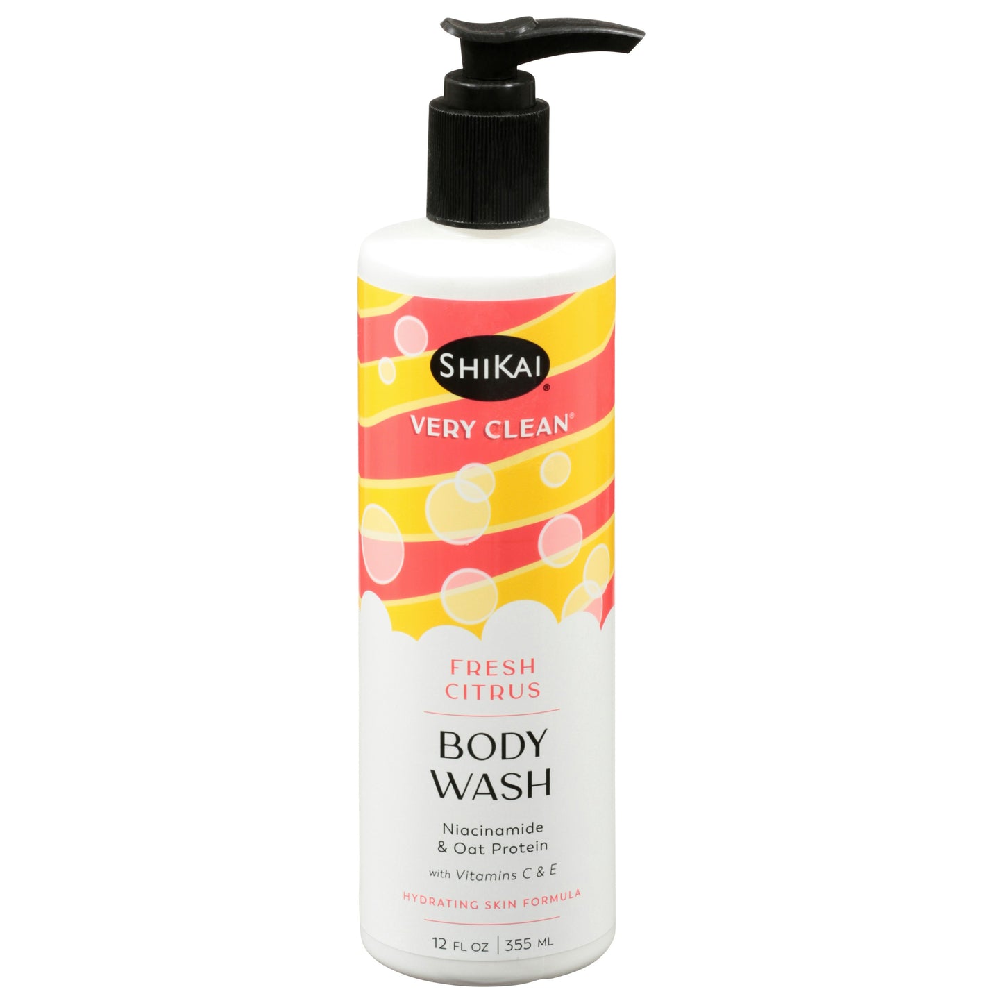 Shikai Body Wash Fresh Citrus 12 Fo