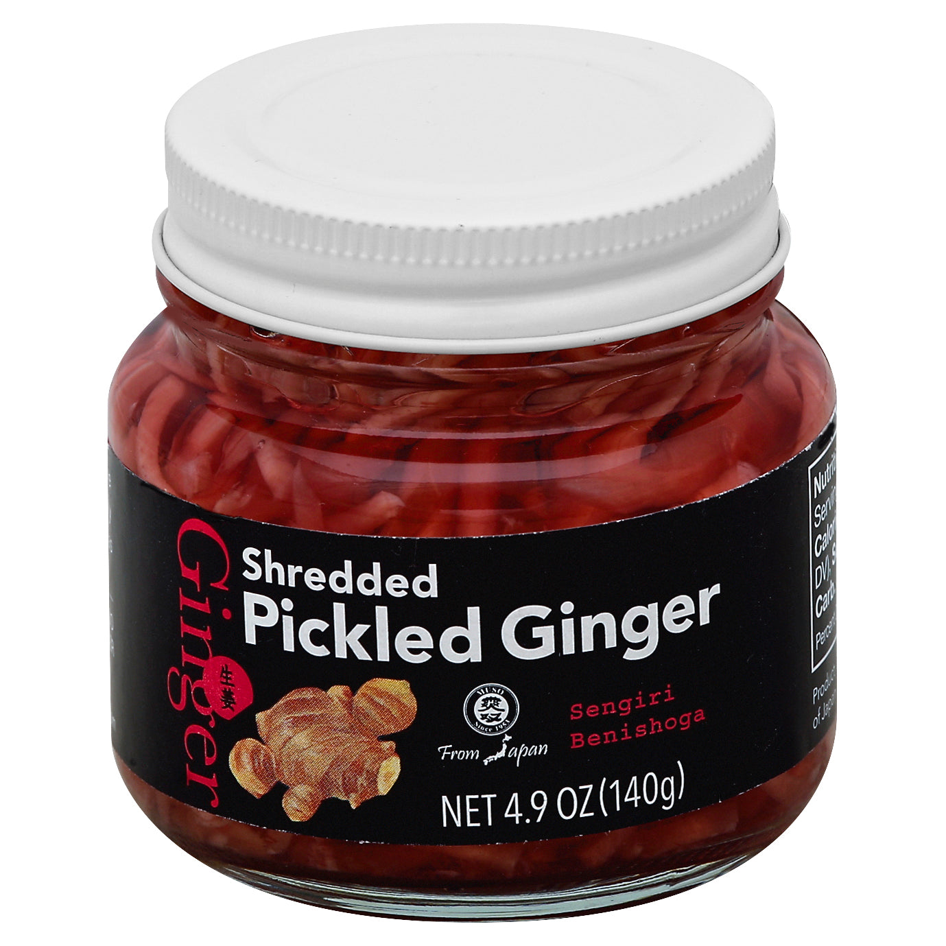 Muso From Japan Ginger Pickled Shredded 4.9 oz (Pack Of 6)