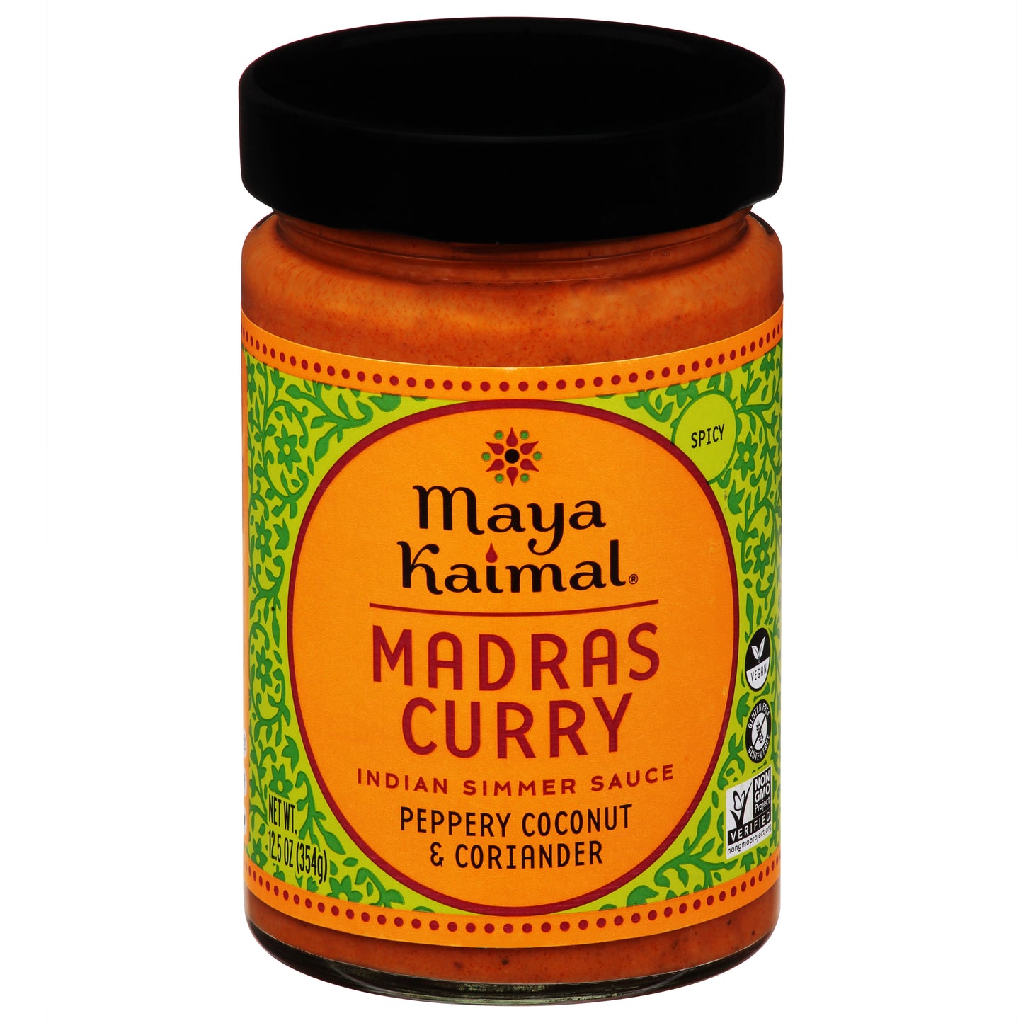 Maya Kaimal Sauce Simmer Madras Curry 12.5 Oz (Pack Of 6)