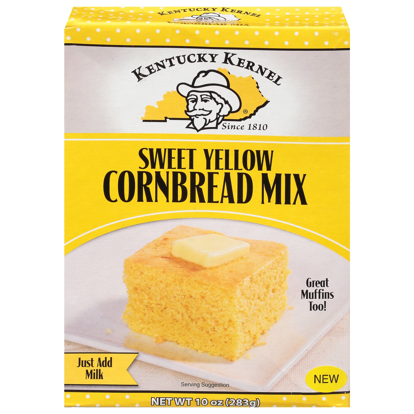 Kentucky Kernel Mix Sweet Yellow Cornbread Muffins 10 Oz (Pack Of 6)