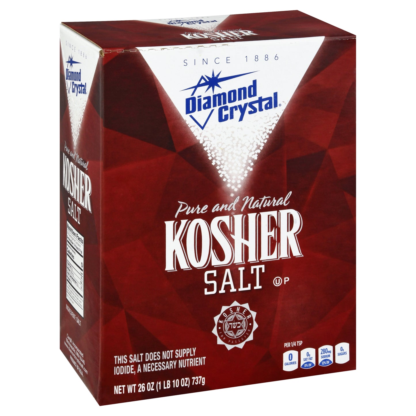 Diamond Crystal Salt Flakes 26 oz (Pack Of 9)
