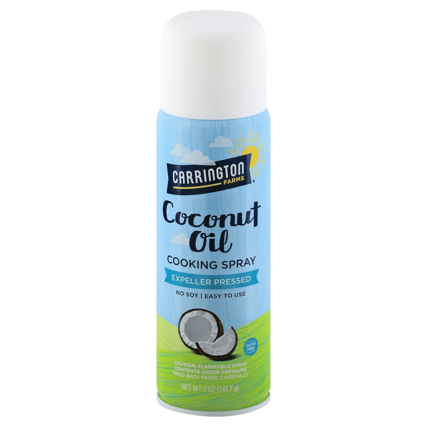 Carrington Farms Oil Coconut Cooking Spray 5 FO (Pack Of 6)