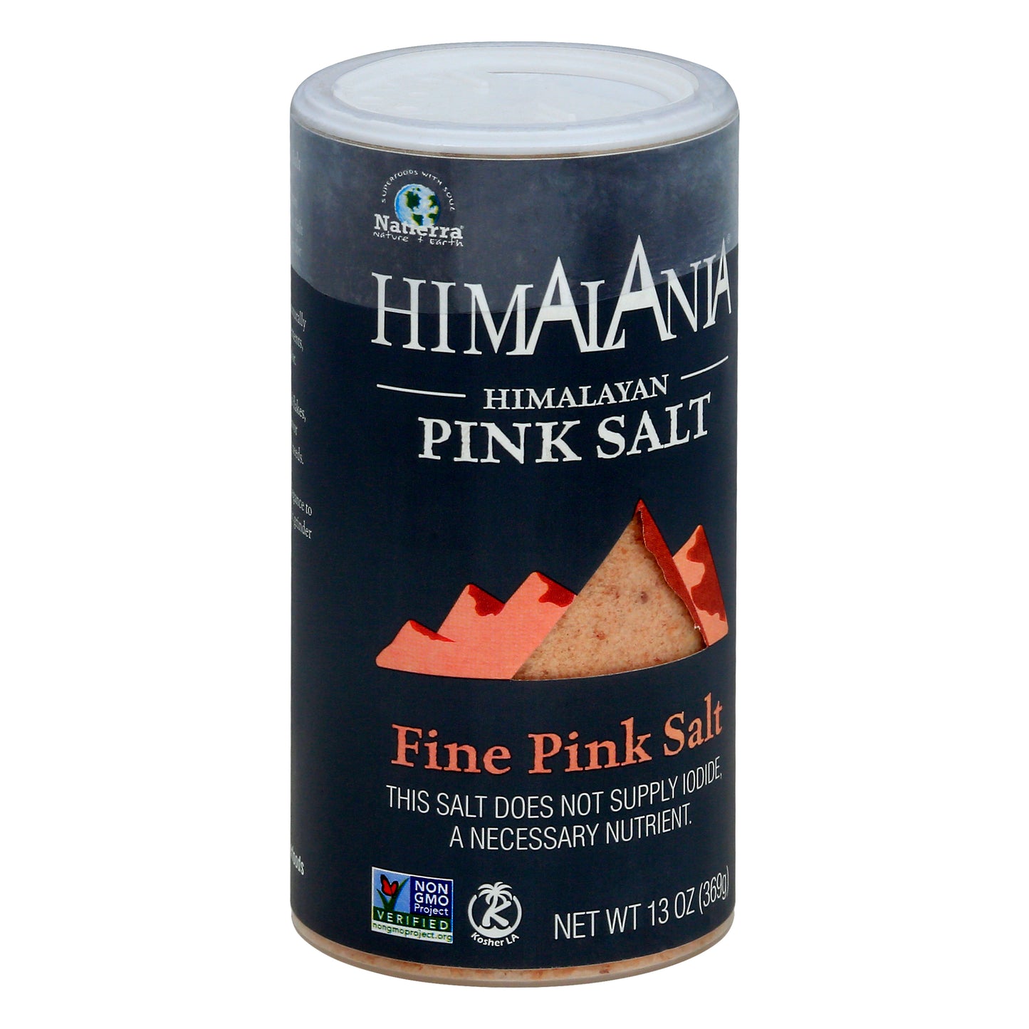 Natierra Salt Pink Shaker 13 oz (Pack Of 6)