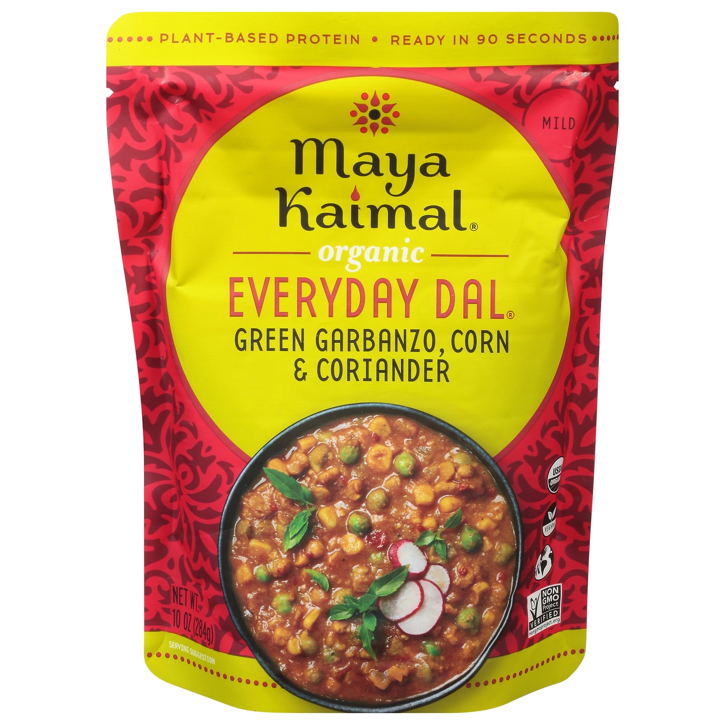 Maya Kaimal Everyday Dal Grain Garbanzo 10 Oz (Pack Of 6)