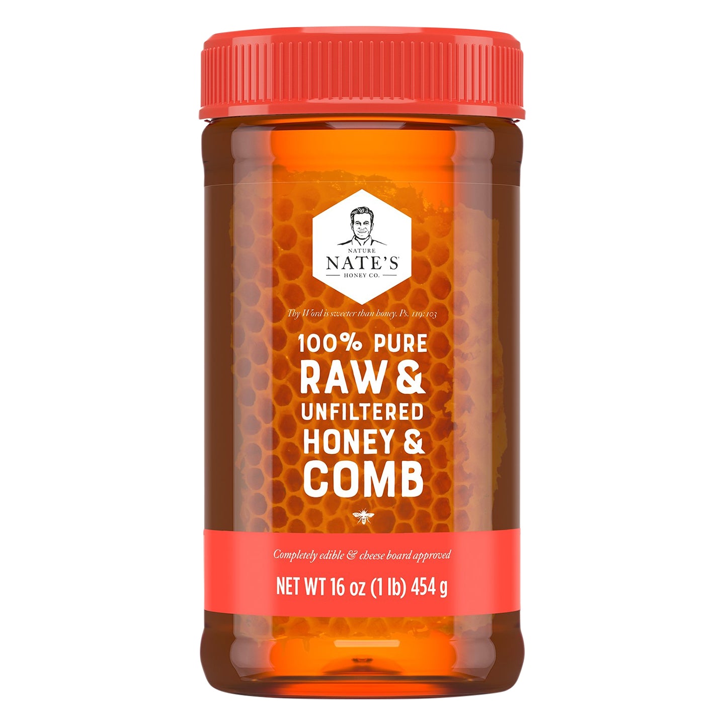 Nature Nates Honey With Comb Classic 16 oz (Pack Of 6)