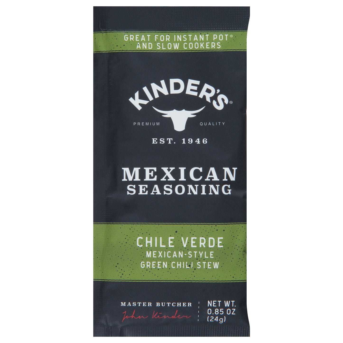 Kinders Seasoning Chile Verde 0.85 oz (Pack Of 15)
