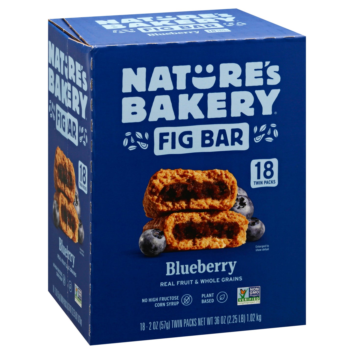 Natures Bakery Bar Fig Blueberry Club Box 18 Pieces (Pack of 6)